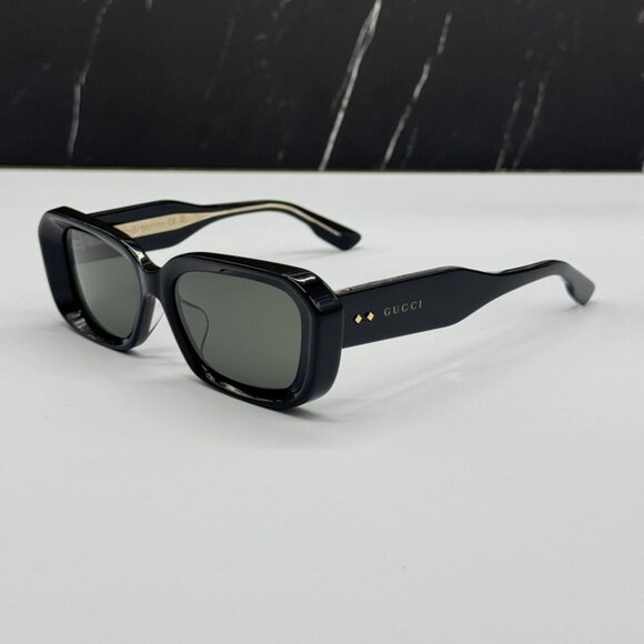 NEW GG1531SK 001 GUCCI BLACK SQUARE UNISEX GUCCI SUNGLASSES - Picture 7 of 12